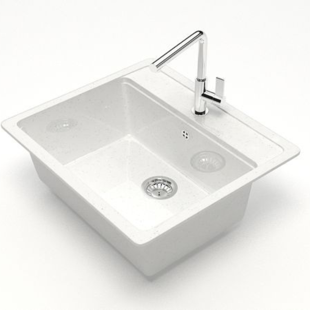 Լվացարան փայլուն  Z9G31 սպիտակ